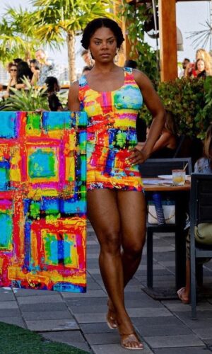 Art Dress. Artwork: Summer Symphony